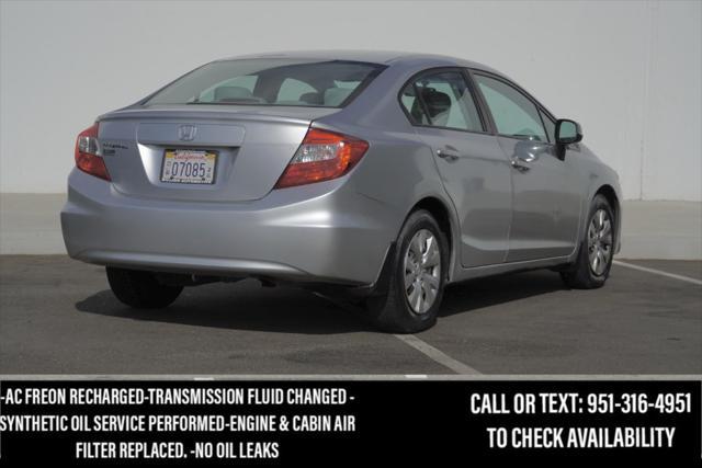 used 2012 Honda Civic car, priced at $8,943