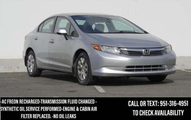 used 2012 Honda Civic car, priced at $8,943