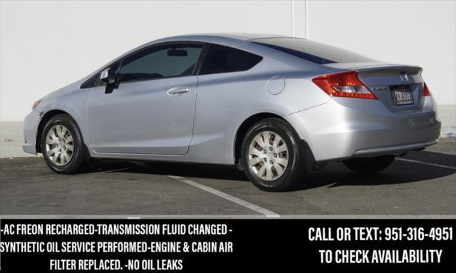 used 2012 Honda Civic car, priced at $8,763