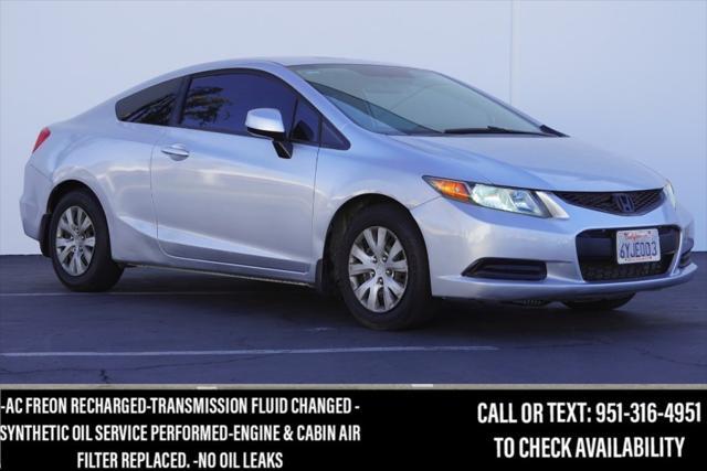 used 2012 Honda Civic car, priced at $8,344