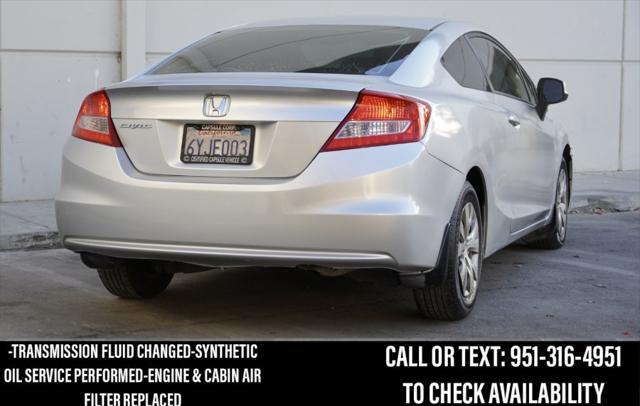 used 2012 Honda Civic car, priced at $8,763