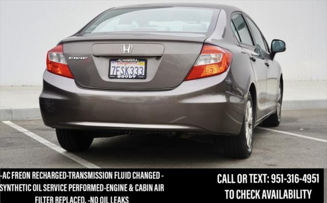 used 2012 Honda Civic car, priced at $8,443