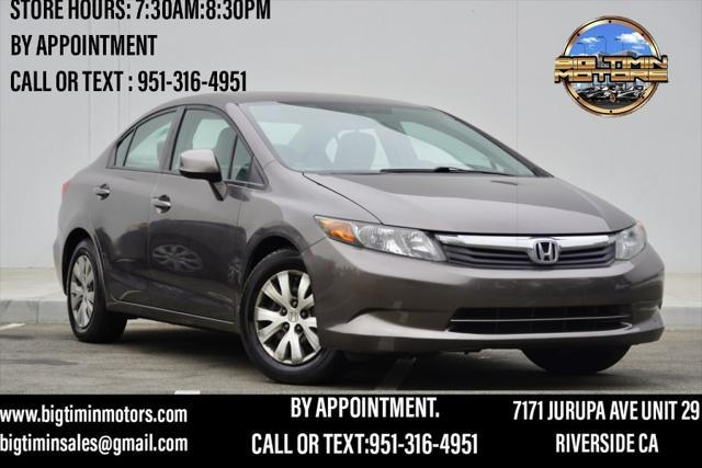 used 2012 Honda Civic car, priced at $8,443