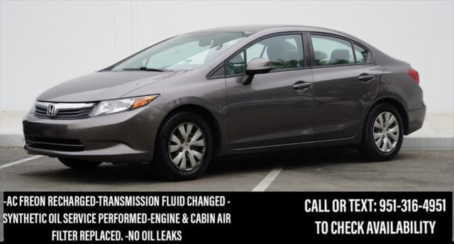 used 2012 Honda Civic car, priced at $8,443