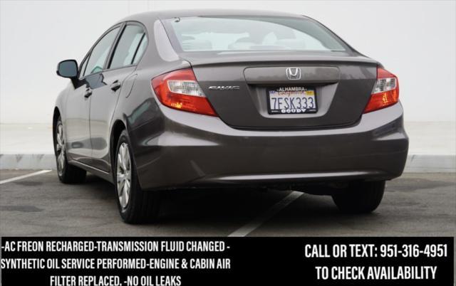 used 2012 Honda Civic car, priced at $8,443