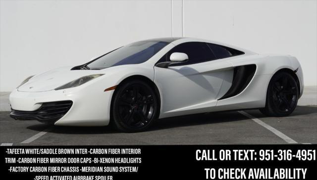 used 2012 McLaren MP4-12C car, priced at $85,800