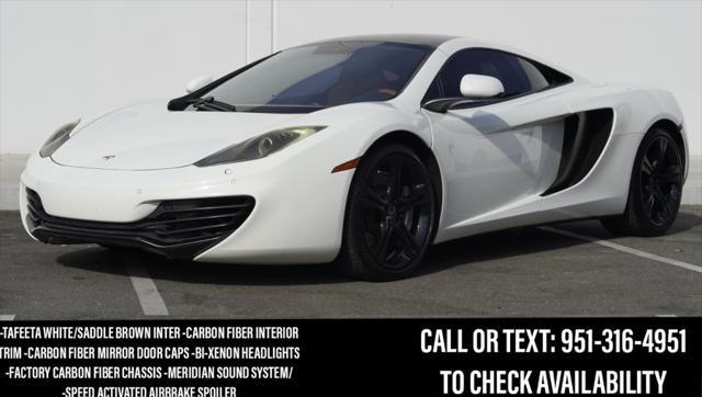 used 2012 McLaren MP4-12C car, priced at $85,800