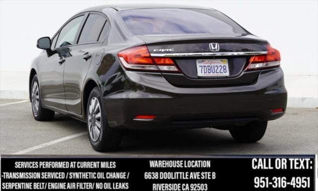 used 2013 Honda Civic car, priced at $9,363