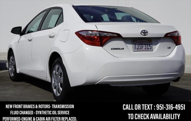used 2015 Toyota Corolla car, priced at $8,844