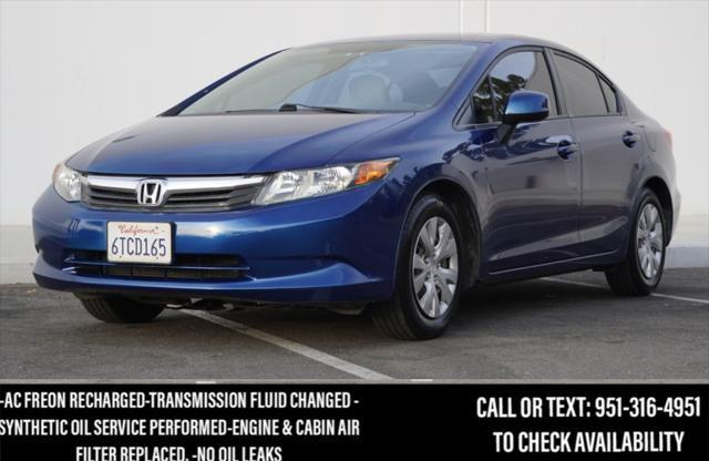 used 2012 Honda Civic car, priced at $9,463