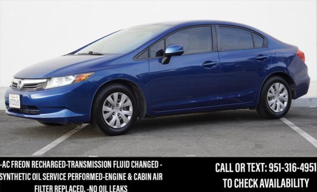 used 2012 Honda Civic car, priced at $9,463