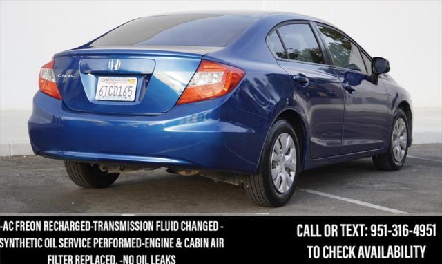 used 2012 Honda Civic car, priced at $9,463