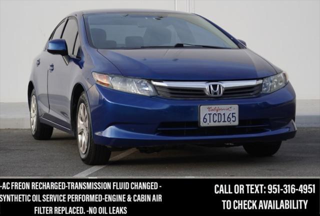 used 2012 Honda Civic car, priced at $9,463