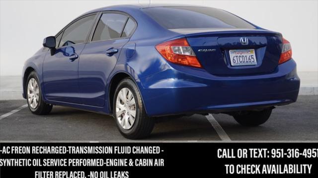 used 2012 Honda Civic car, priced at $9,463