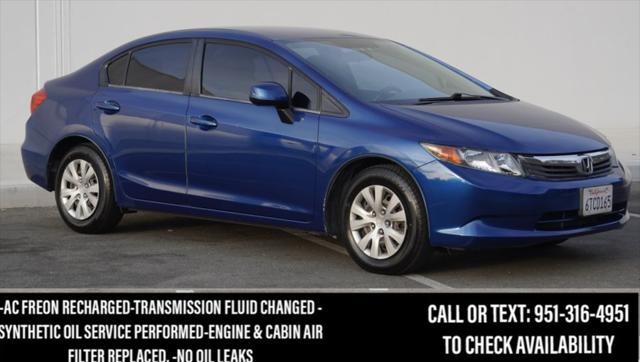 used 2012 Honda Civic car, priced at $9,463