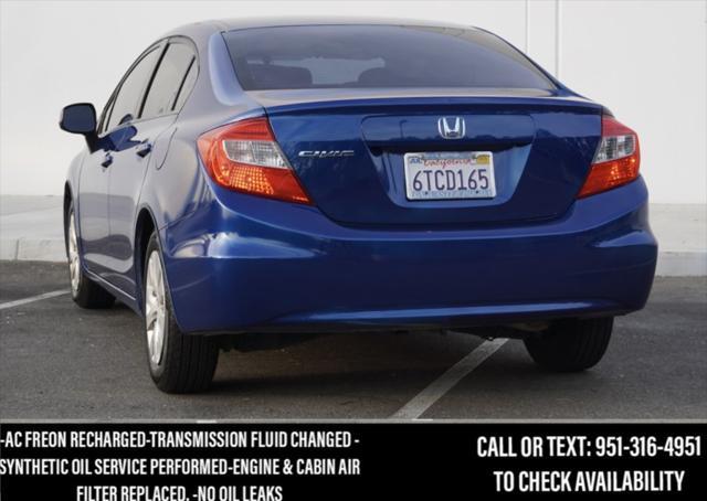 used 2012 Honda Civic car, priced at $9,463