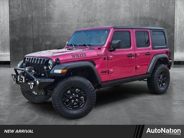 used 2022 Jeep Wrangler car, priced at $29,899