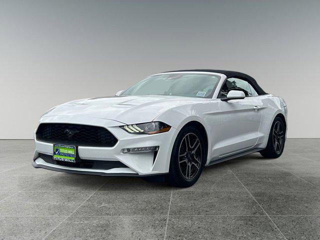 used 2021 Ford Mustang car, priced at $18,977