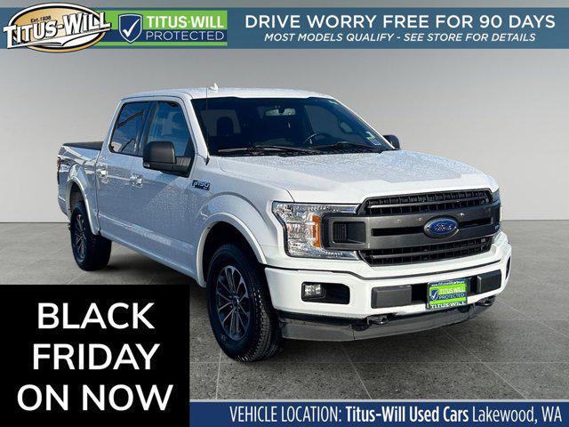 used 2018 Ford F-150 car, priced at $30,987