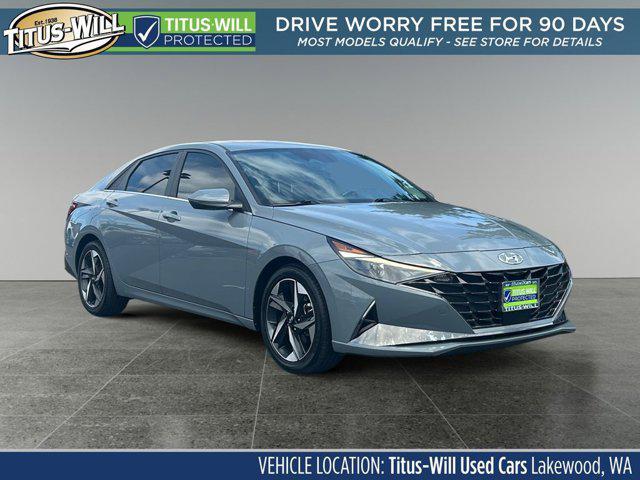 used 2021 Hyundai Elantra car, priced at $17,888