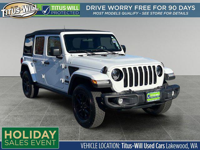 used 2023 Jeep Wrangler car, priced at $34,987