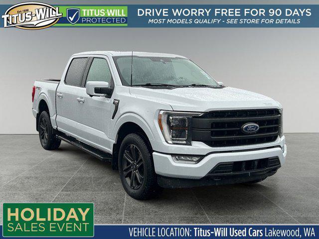 used 2021 Ford F-150 car, priced at $45,877