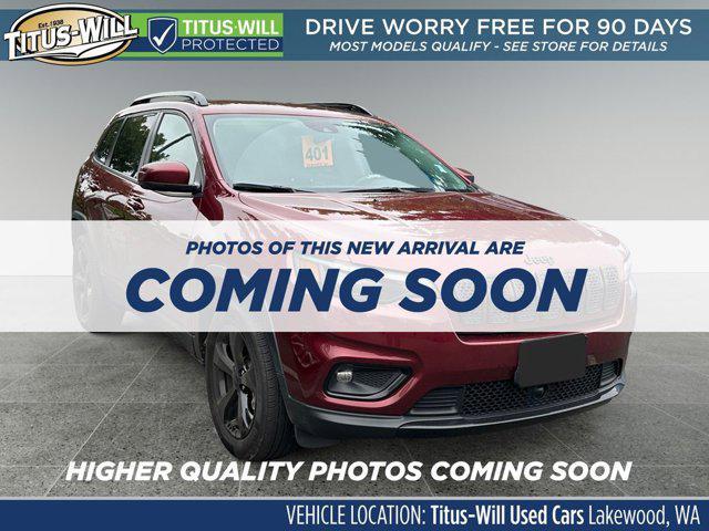 used 2021 Jeep Cherokee car, priced at $23,888