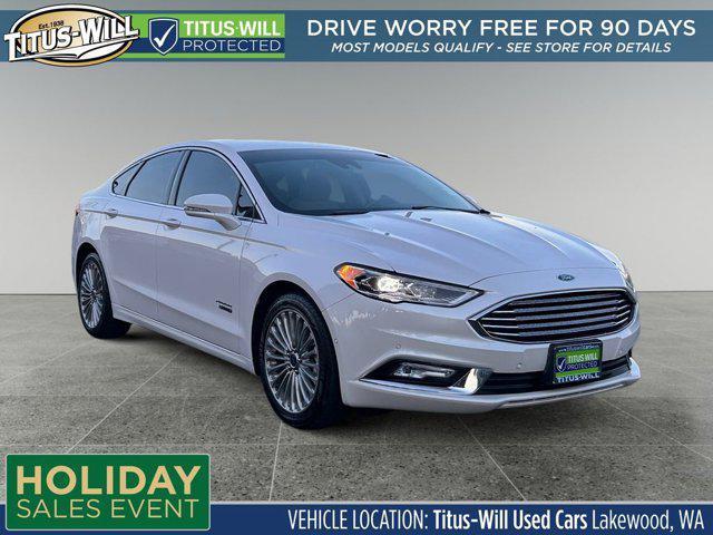 used 2018 Ford Fusion Energi car, priced at $21,888