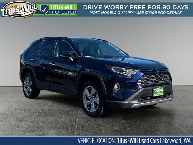 used 2021 Toyota RAV4 Hybrid car, priced at $36,888