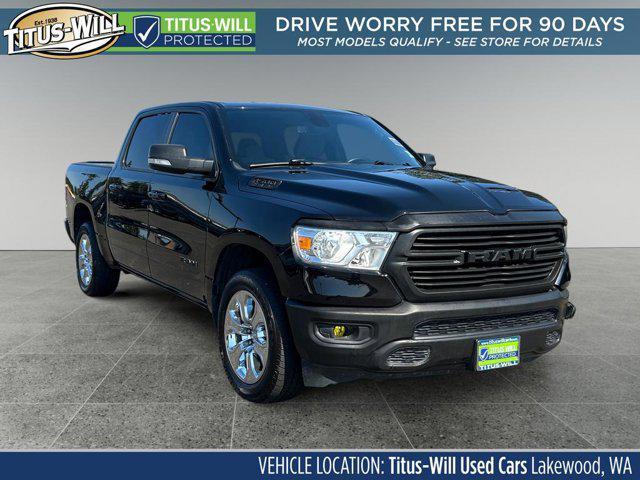 used 2021 Ram 1500 car, priced at $33,500