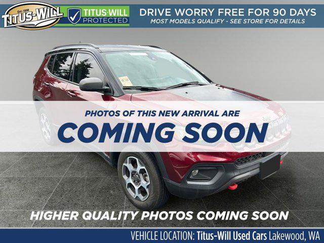 used 2022 Jeep Compass car, priced at $25,888