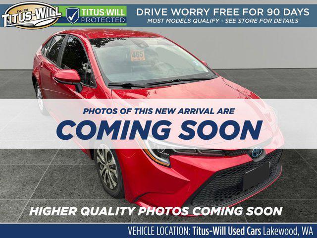 used 2021 Toyota Corolla Hybrid car, priced at $19,888