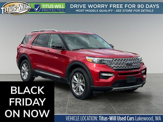 used 2021 Ford Explorer car, priced at $31,978