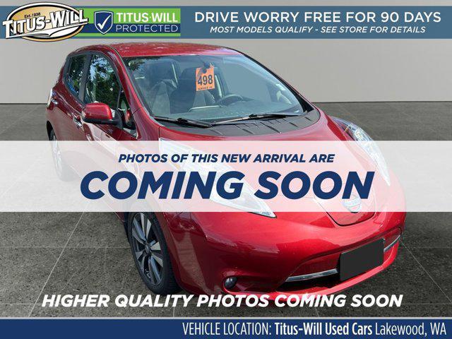 used 2015 Nissan Leaf car, priced at $7,888
