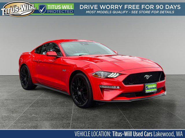 used 2022 Ford Mustang car, priced at $42,888