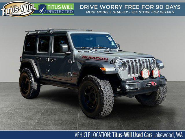 used 2020 Jeep Wrangler Unlimited car, priced at $38,756