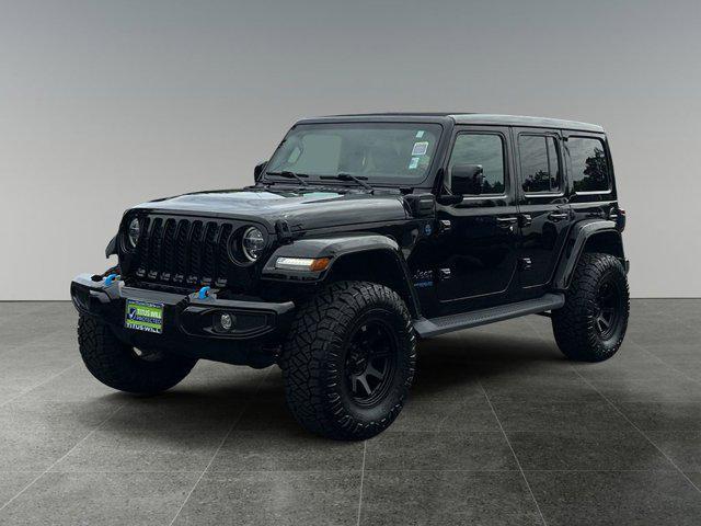 used 2021 Jeep Wrangler Unlimited 4xe car, priced at $35,888