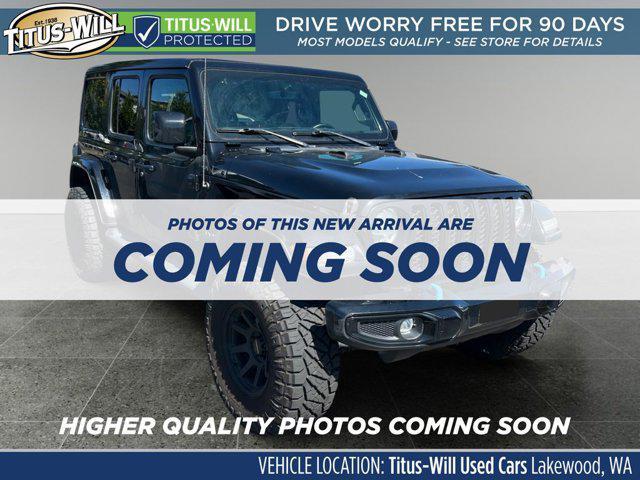 used 2021 Jeep Wrangler Unlimited 4xe car, priced at $35,888