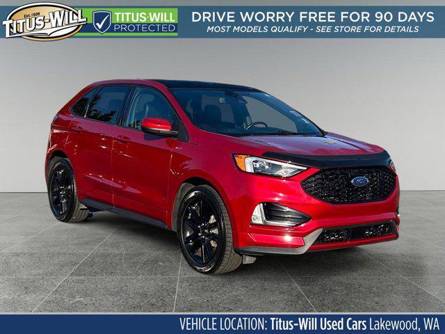 used 2021 Ford Edge car, priced at $27,877