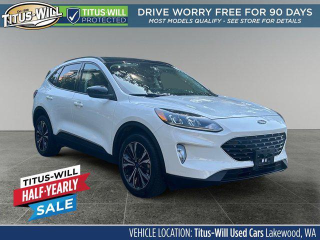 used 2021 Ford Escape car, priced at $23,988