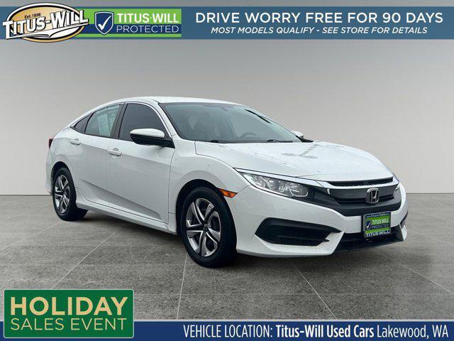 used 2017 Honda Civic car, priced at $17,888