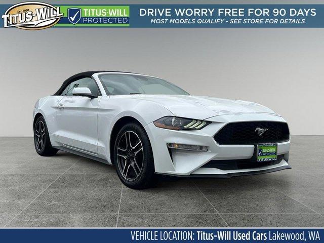 used 2021 Ford Mustang car, priced at $23,963