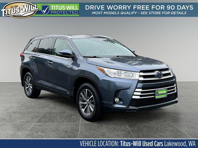 used 2019 Toyota Highlander Hybrid car, priced at $37,988