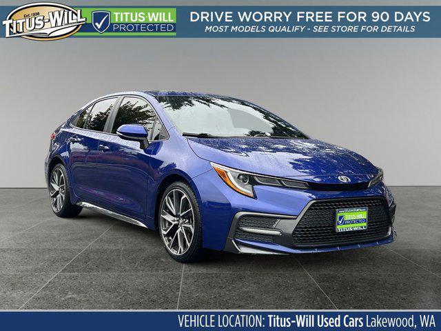 used 2020 Toyota Corolla car, priced at $20,486