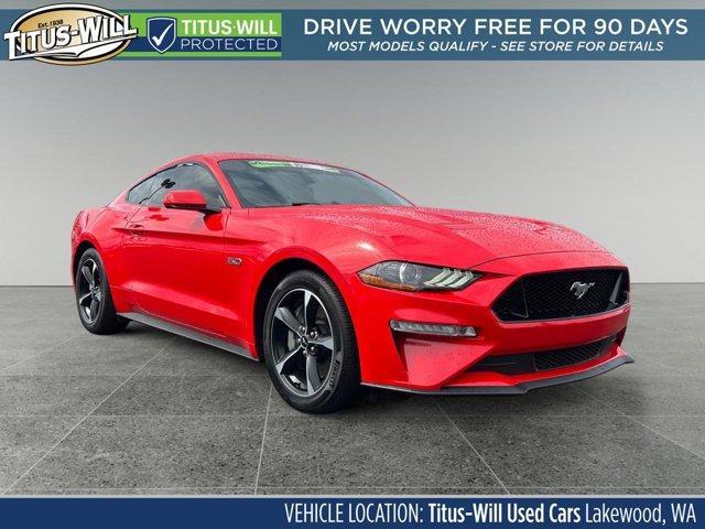 used 2021 Ford Mustang car, priced at $36,817