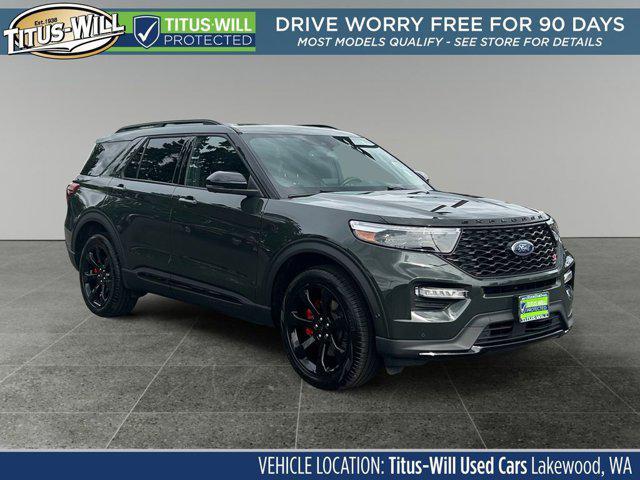 used 2022 Ford Explorer car, priced at $48,877