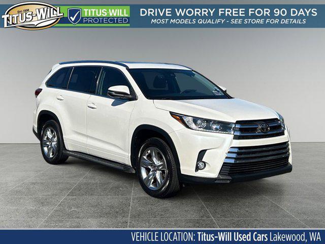 used 2019 Toyota Highlander car, priced at $31,990