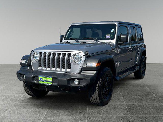 used 2020 Jeep Wrangler Unlimited car, priced at $23,990