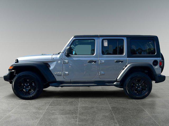 used 2020 Jeep Wrangler Unlimited car, priced at $23,990