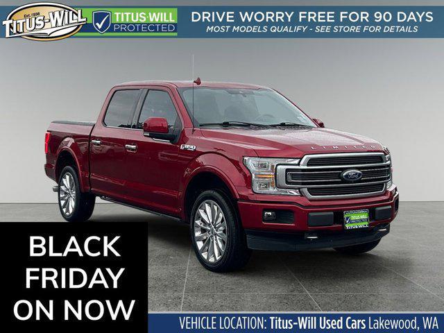 used 2018 Ford F-150 car, priced at $36,978